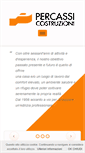 Mobile Screenshot of percassicostruzioni.com